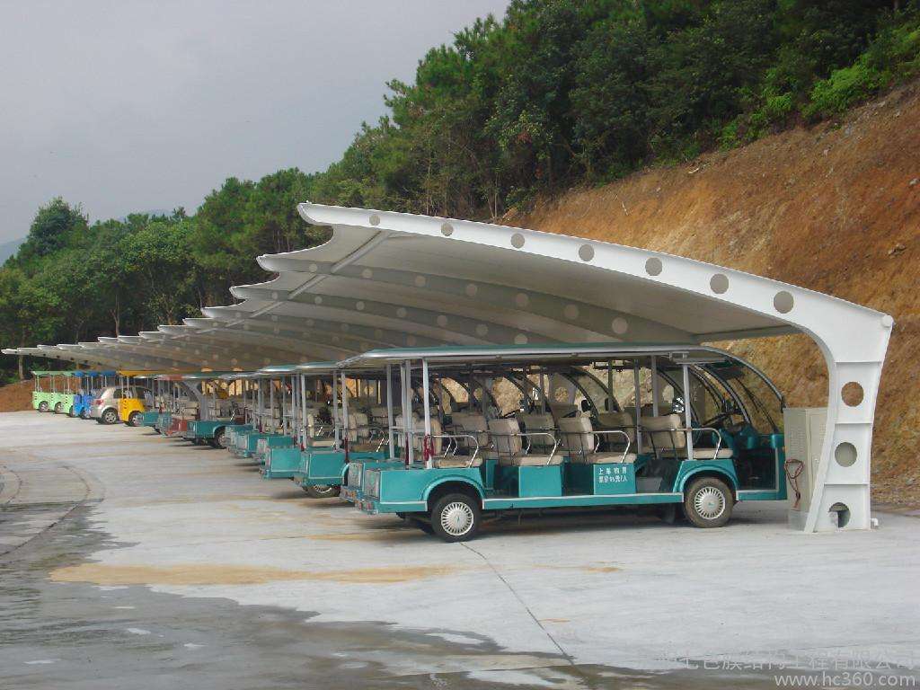 茅山風景區(qū)觀光電動車棚